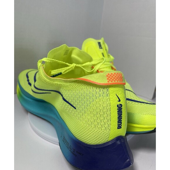 Nike ZoomX Streakfly Volt Running Shoe Men’s 12 Bright Crimson Yellow DJ6566-700 - Picture 4 of 16
